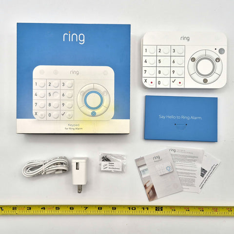 Ring Keypad for Ring Alarm Home Security System Z-Wave Plus New Open Box