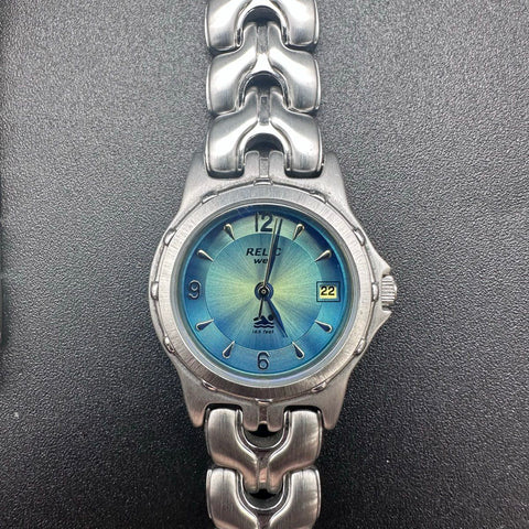 Relic Women's Watch Lot of 3 Western Sport Fashion Silver Tone Tin Extra Links