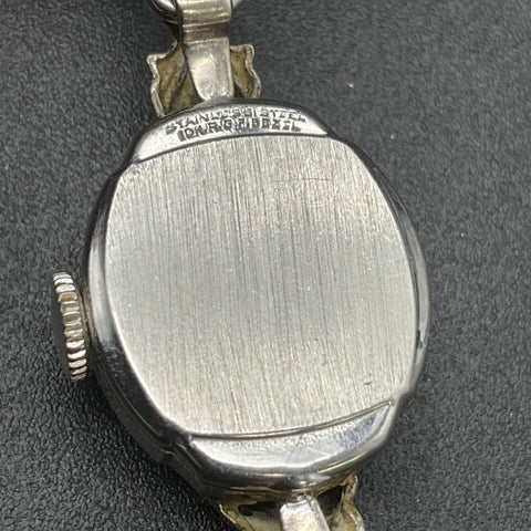 Vintage Baylor Era Ladies Watch 10K RGP Bezel 17 Jewels Gold Filled Band Running