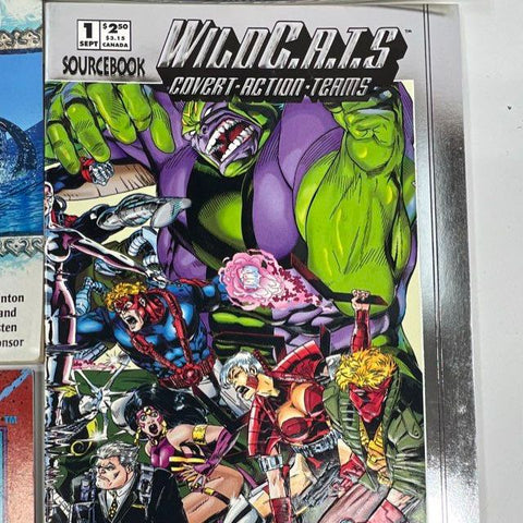 Comic Book Lot of 24 Marvel DC Image Modern Age Mixed Genre