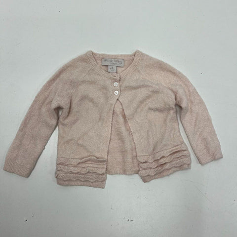 Barefoot Dreams Kids Cozychic Lite Pink Cardigan & Pants Set Sz 12-18M