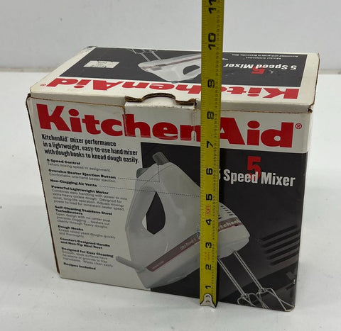 KitchenAid KHM5DH Ultra Power 5-Speed Hand Mixer Vintage White Dough Hooks ONLY
