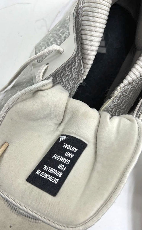 Adidas Pro Vision Cloud White Grey Gum Sole Basketball Shoes Men's Size 18