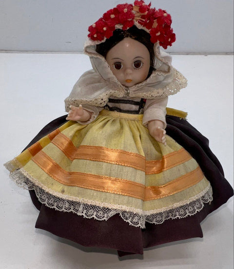 Madame Alexander International Doll Lot 4 Romania Yugoslavia Belgium Greece 8"