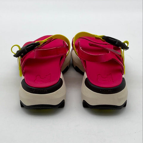 Sorel Kinetic Impact Sandal Pink Lime Women's Size 7.5