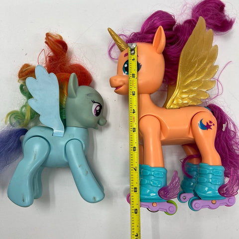 My Little Pony Sunny Starscout Rainbow Dash Figure Lot Hasbro Toy Sounds Work