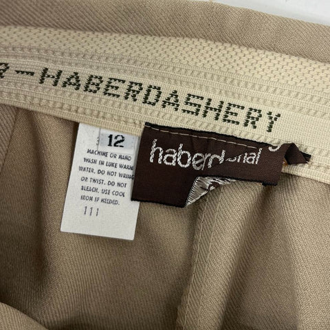 Vintage 80s Haberdashery Jacqueline Ferrar Tan Suit Separates Lot Womens 12