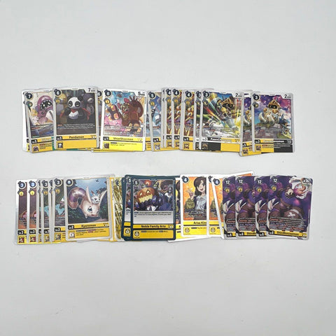Digimon Card Game Lot ST19 Liberator Fable 04 Approximately 50 Cards See Photos
