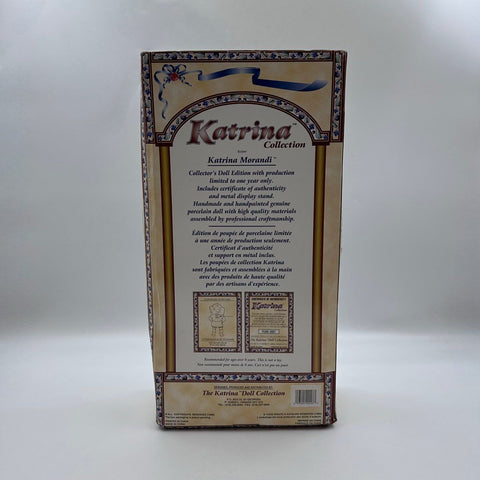 Katrina Collection Porcelain Doll Caroline Morandi Limited Edition 20" NIB