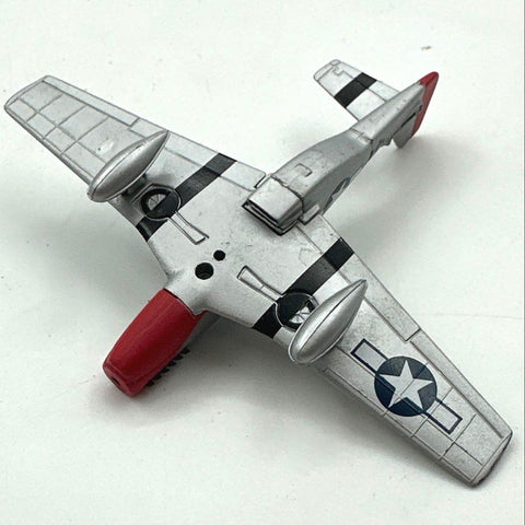 Military Aircraft Model Airplane Lot B-52 B-25 P-51 P-80 Diecast 5 Figures