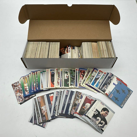 Football Card Lot NFL 1980s-90s Pro Set Score Mixed 5 Lbs See Photos