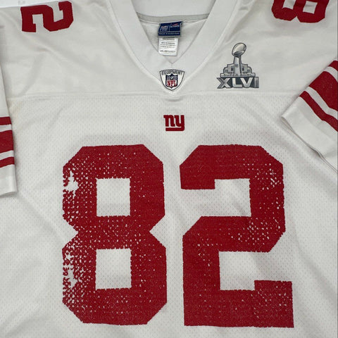 NFL Pro Line NY Giants Mario Manningham Super Bowl XLVI Jersey 82 Sz 2XL