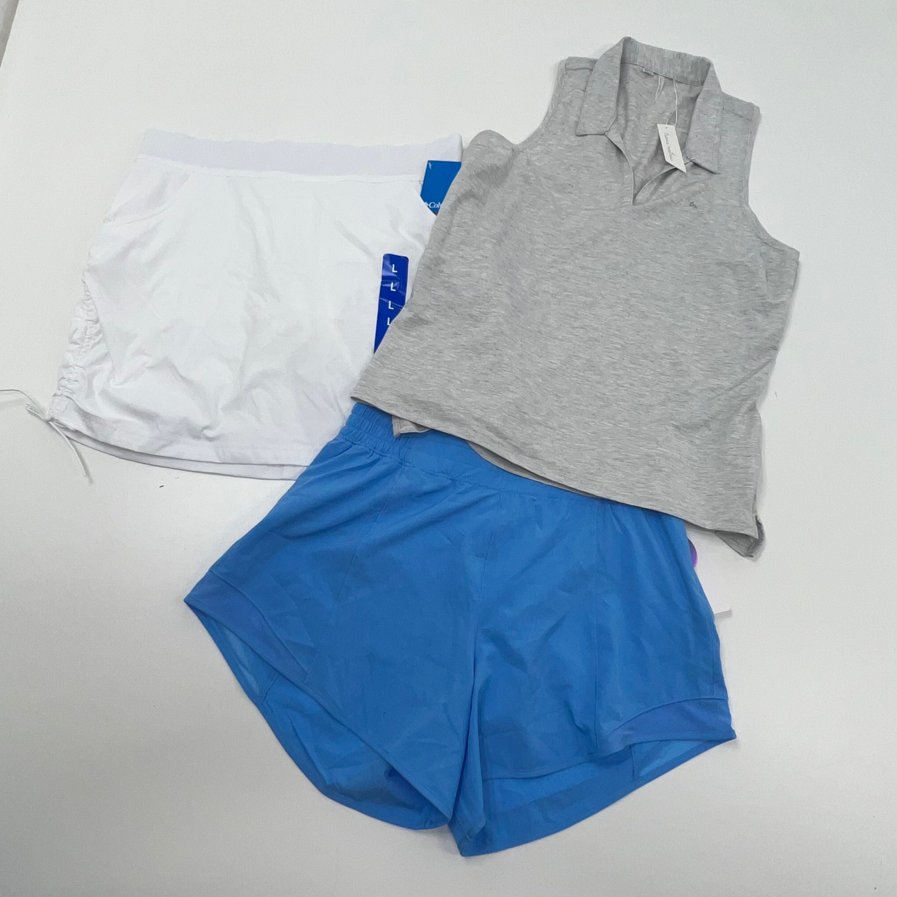 NWT Athletic Women's Clothing LOT Skort Shorts Tank Columbia Travis Matthew L/XL