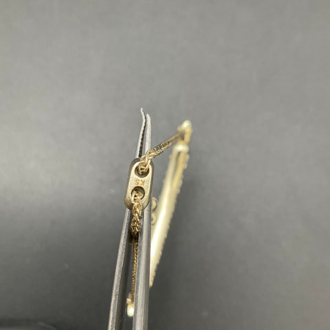 Kendra Scott Gold Tone Spike Necklace and Filigree Slider Bracelet Jewelry Lot 2