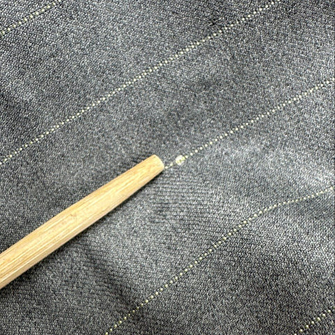 Vintage Y2K Ermenegildo Zegna Men's Grey Pinstripe Blazer Made in Italy Sz 50R