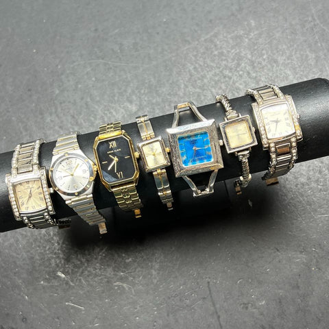 Anne Klein Metal Band Analog Watch Lot Untested