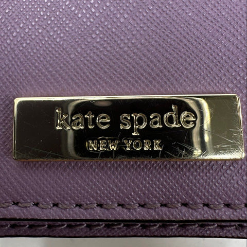 Kate Spade Lilac Saffiano Leather Crossbody Bag and Wallet Set Lot of 2