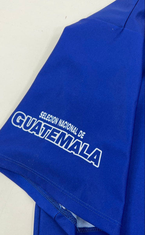 Vintage 90s Guatemala Seleccion Nacional Soccer Jersey Made in Mexico Blue White