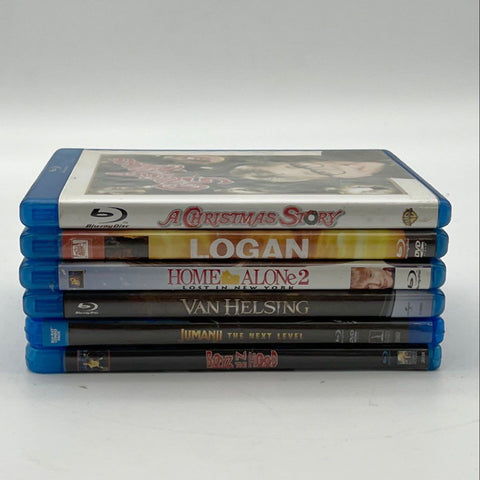 Blu-ray Movie Lot 6 Titles 8 Discs Logan Jumanji Boyz N The Hood Van Helsing