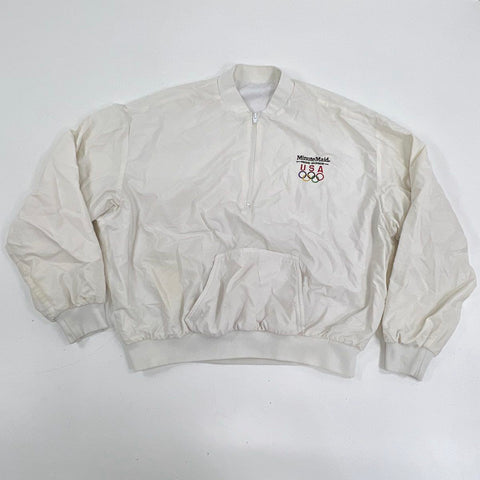 Vintage 90s USA Olympics Minute Maid Sponsor Pullover Windbreaker Jacket Sz XL