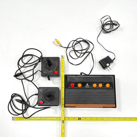 Atari Flashback Classic Plug & Play Game Console 2 Controllers AC Adapter