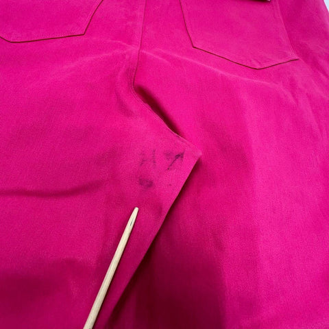 Good American Women's Pink Good Legs Straight High Rise Jeans Size 24 NWT