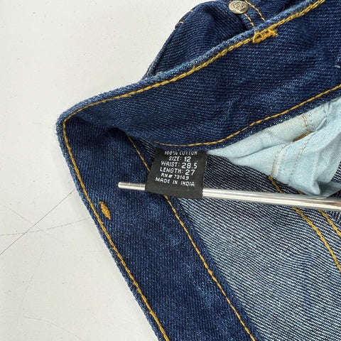 Net Boy Boys Vintage Y2K Wide Leg Dark Wash Denim Jeans Sz 12 NWT