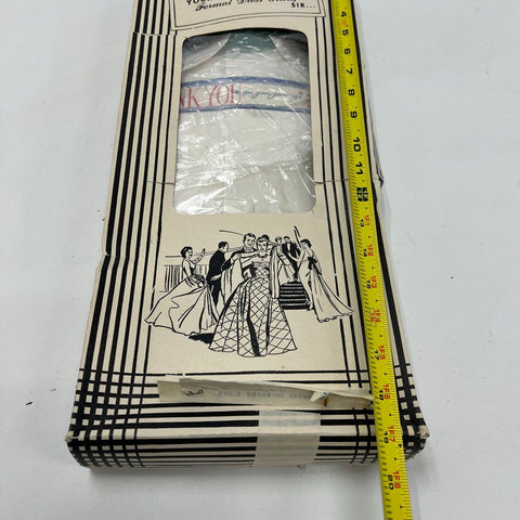 Vintage 50s Manhattan Twilight Pleated Tuxedo Dress Shirt NOS In Box Sz 15-34