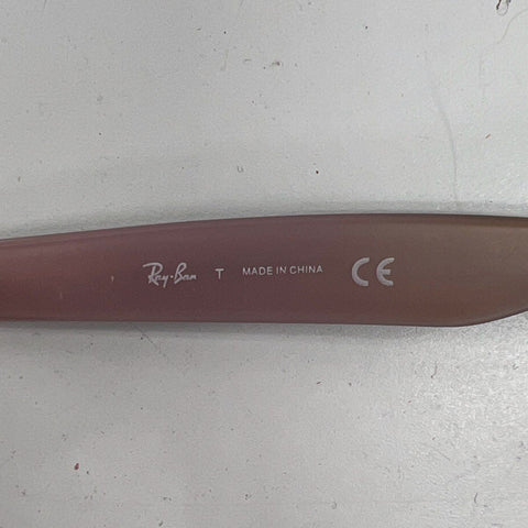 Ray-Ban Junior RB 1528 Eyeglass Frames Dark Brown Pink Youth Sz 48-16-130