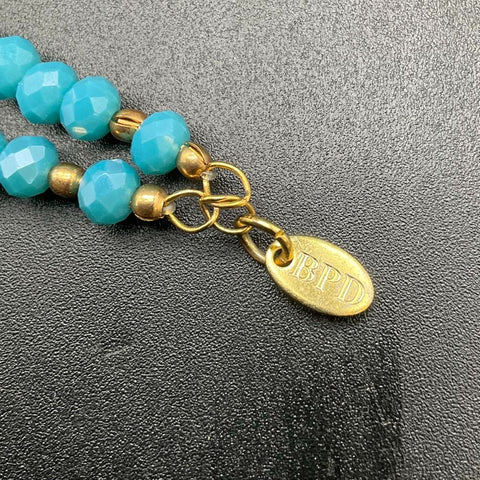 Lot of 20 Modern Beaded Jewelry Necklaces Bracelets Tassel Agate Heishi Style