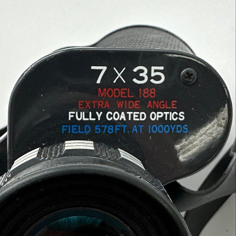 Jason Clipper 7x35 Binoculars Model 188 Extra Wide Angle Fully Coated Optics
