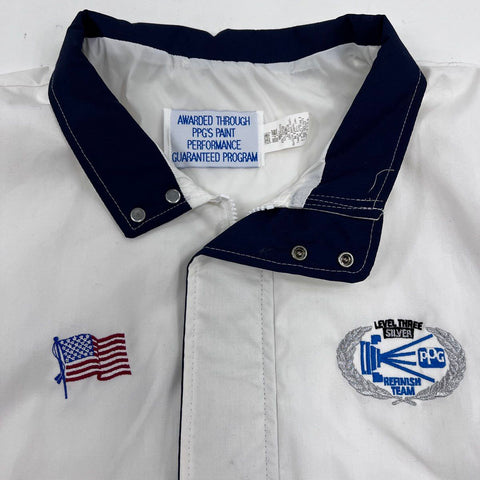Vintage 90s Sno King PPG Paint Refinish Team Jacket USA Made Sz XXXL