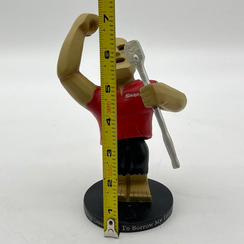 Snap-on Tools Bobblehead Figure Don't Ask To Borrow My Tools 7 Inch Loose