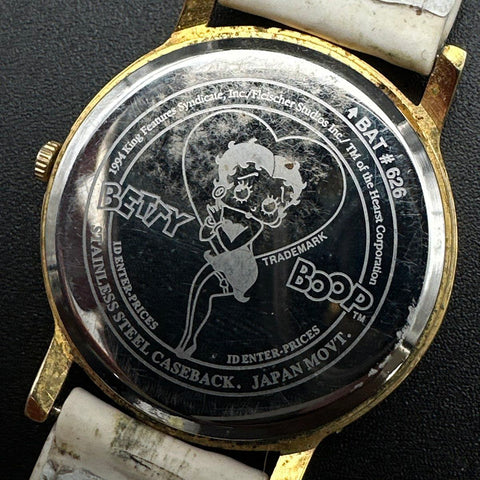 Vintage 1990s Character Watch Lot of 5 Mickey Mouse Betty Boop Tweety Lucy