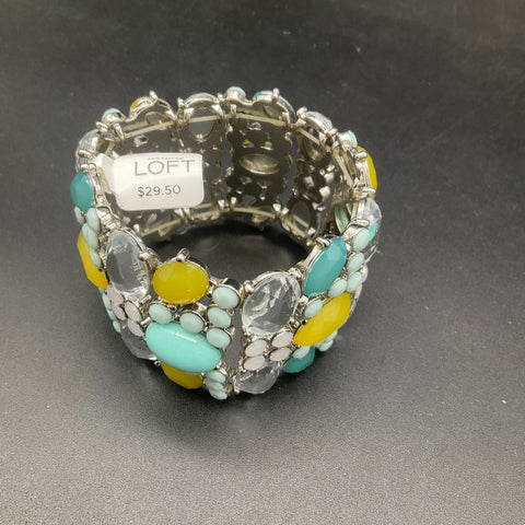 Ann Taylor Loft Stella & Dot Costume Jewelry Lot 13 Bracelets Cuffs Bangles