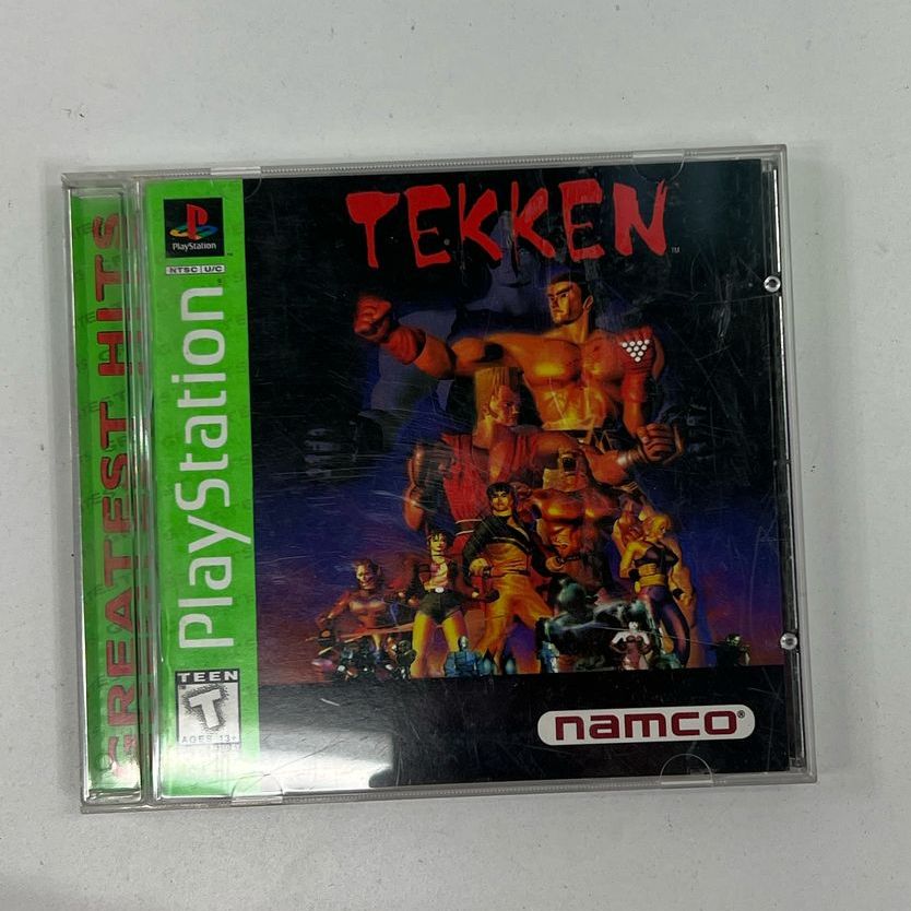 Sony Playstation PS1 Namco Tekken Game in Case UNTESTED