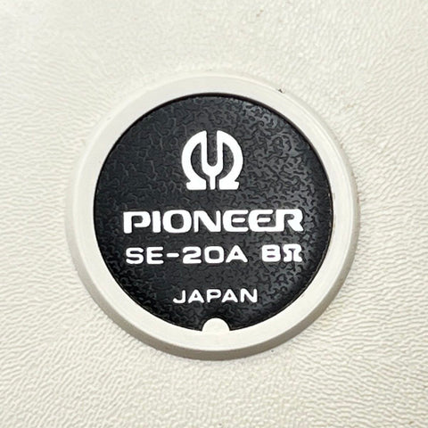 Vintage Pioneer SE-20A Stereo Headphones Wired With Case Untested