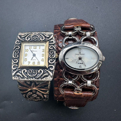 Chico's Geneva Vernier Maxim Charles Bernard Fashion Watch Jewelry Lot of 5