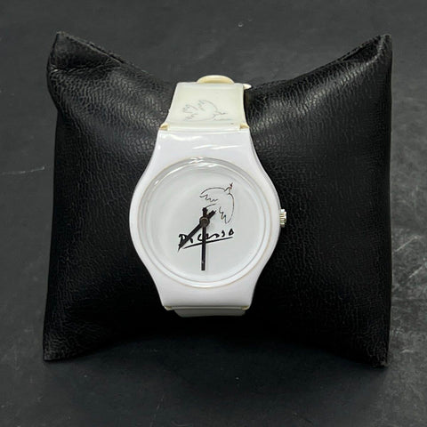 Succession Picasso 2007 White Watch Dove of Peace Sketch RMN Bulloz Tested