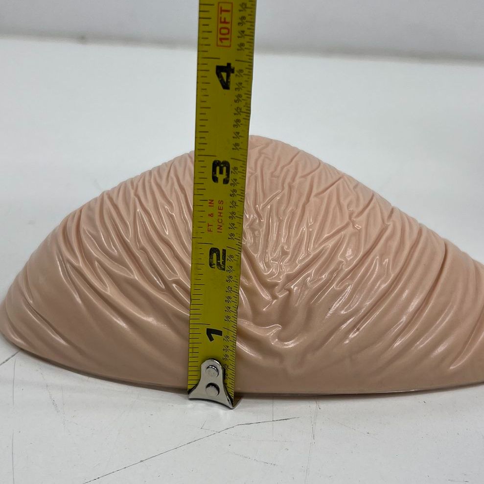 New ABC Blush Asymmetric Light Weight Breast Form Prosthesis 1022 Size 9L