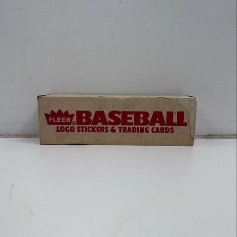 Baseball Card Lot Late 1980s Fleer 2.9 Lbs See Photos