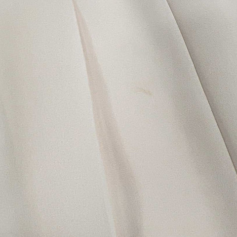 NWT Banana Republic Ivory Pleated Tie Waist Midi Skirt Women's Size 12