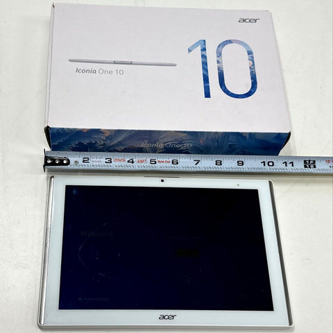 Acer Iconia One 10 B3-A40 A7001 10" Android Tablet White In Original Box