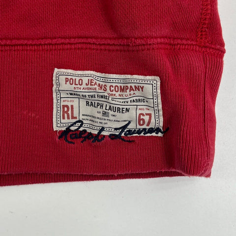 Vintage 90s Polo Jeans Co Ralph Lauren Spell Out Logo Sweatshirt Sz 3XL
