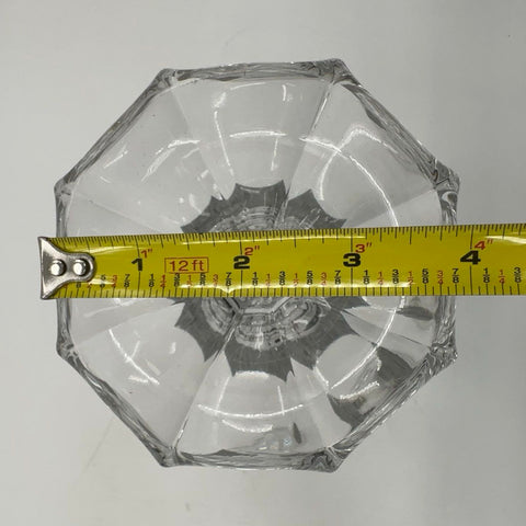 Pressed Glass Coin Glass Covered Vase Crystal 13 In 1887 Eagle Liberty Bell
