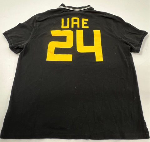 Ralph Lauren Men's UAE United Arab Emirates Black Polo Shirt Crest #24 Sz XL