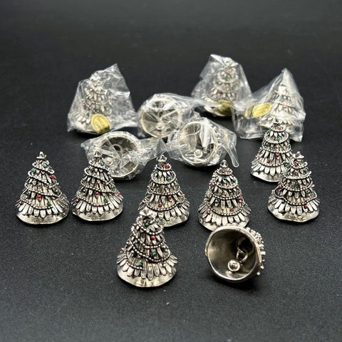 Christmas Holiday Jewelry Lot 80+ Pieces Magnetic Snowman Tree Charms Trinkets