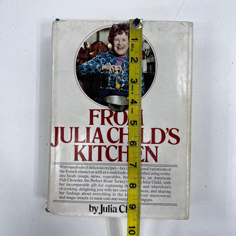 Julia Child From Julia Child's Kitchen Cookbook Hardcover 1975 Second Printing