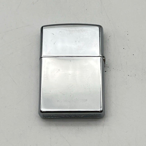 Zippo Lighter 250 Regular High Polish Chrome 1999 Monogrammed SAT With Box