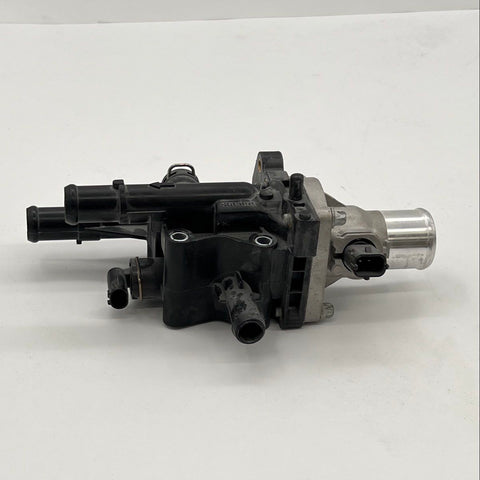 Engine Coolant Thermostat Housing Assembly with Sensors Plastic Aluminum